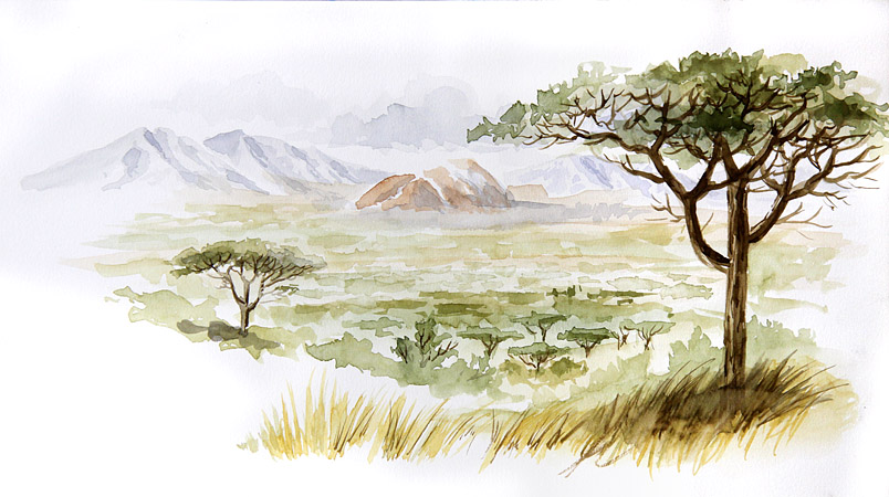 Khomas-Gebirge, Namibia